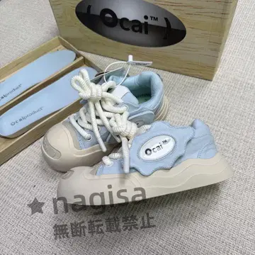 OCAI SMILE CANVAS 스니커즈 블루 37