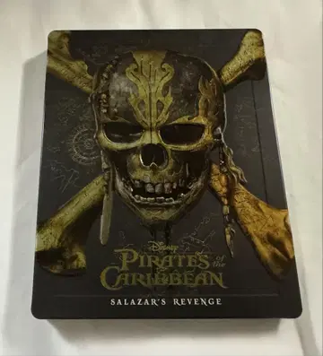 [수입반] 캐리비안의 해적: 죽은 자는 말이 없다 스틸북