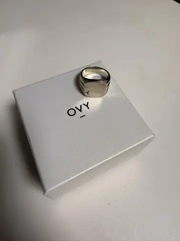 OVY Silver Signet Ring 12호