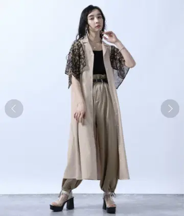 HARE 소매 시어 카이킨 원피스