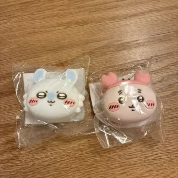 치이카와 얼굴 미니 실리콘 파우치 2개 세트