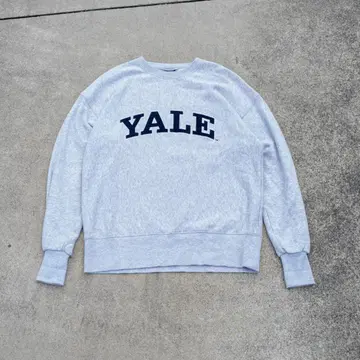 YALE University YALE 대학 맨투맨 빅 로고