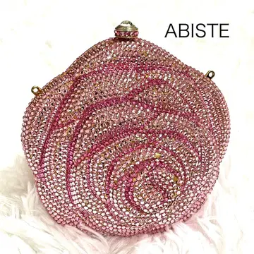 ABISTE 아비스테 장미 파티 백 체인 스트랩 없음