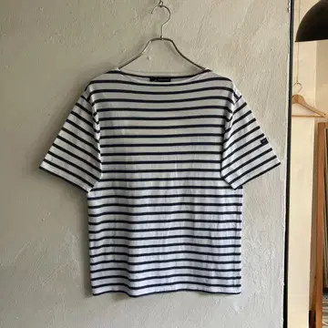 새상품급 SAINT JAMES PIRIAC 피리아크 T5 네이비 보더