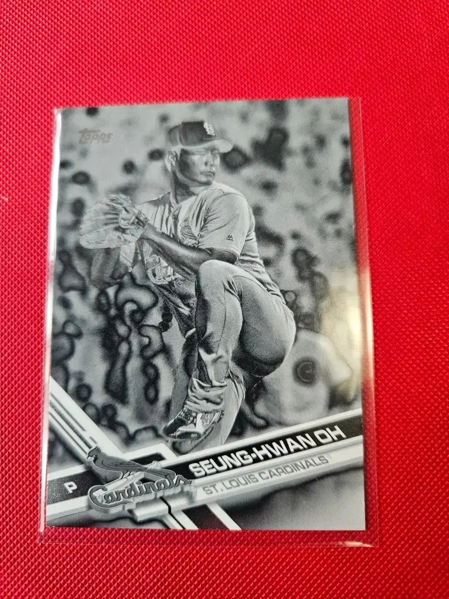 오승환 2017 Topps Negative 카드
