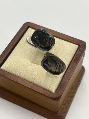 GEORG JENSEN 조지 젠슨 커프스 단추 SV925