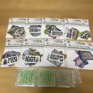 죠죠의 기묘한 모험 스티커 세트 & 머라이어의 아크릴 마그넷