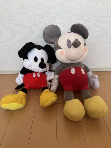 미키마우스 봉제 인형 2개 세트