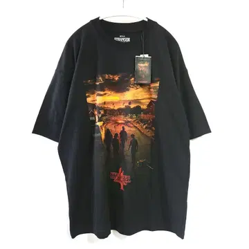 XL 사이즈 기묘한 이야기 시즌4 포스터 티셔츠