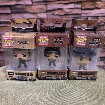 Funko 포켓 팝 키체인 워킹 데드 3개 세트