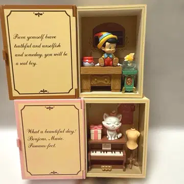 POP MART 피노키오 마리 미니어처 피규어 세트