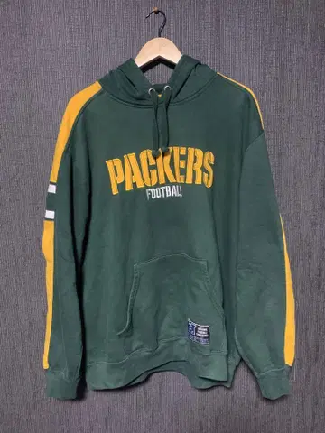 패커스 NFL 팀 어패럴 로고 그린 후드티 구제 의류