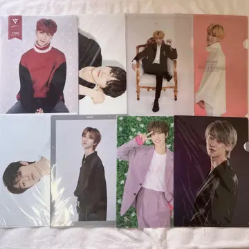 SEVENTEEN THE8 민하오 클리어 파일 세트