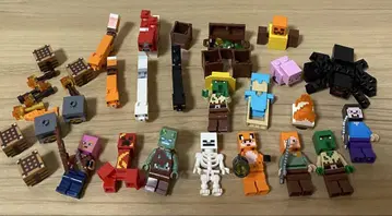 LEGO Minecraft 미니 피규어 묶음 판매 정품 잡화 다수