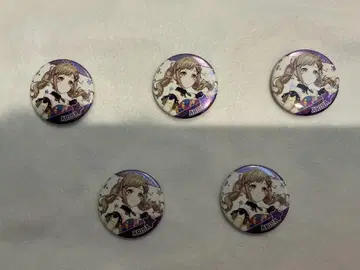 뱅드림 10주년 캔뱃지 Poppin'Party 이치가야 아리사 5개 세트