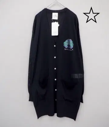 스칼라 152740 : 오로라 박 로고 프린트 접촉 냉감 가디건
