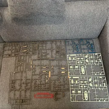 리 가즈 커스텀 MG 1/100 여 부품
