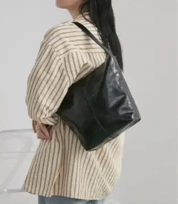 원핸들 버킷 토트백