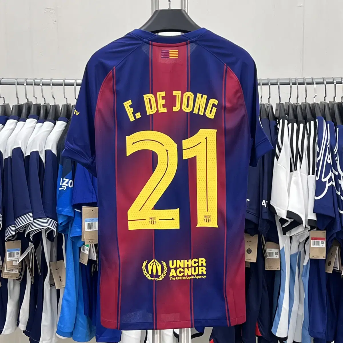 25/26 Barcelona NO.21 Frenkie de Jong Jersey on Bunjang
