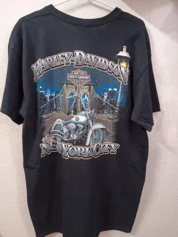 레어 L 사이즈 Harley-Davidson 티셔츠 디톡스 새상품 블랙