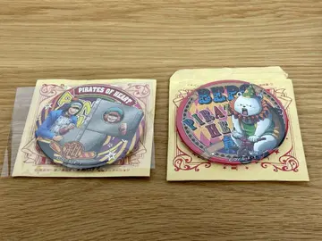 ONE PIECE 동료 캔뱃지 CIRCUS 펭귄 샤치 페포