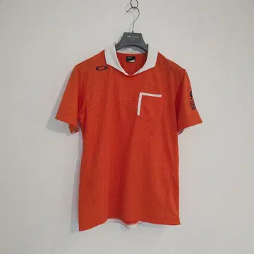 OAKLEY 오클리 골프 셔츠 XL 사이즈 오렌지