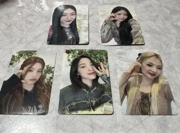 ITZY RINGO 회장 한정 트레이딩 카드 5장 세트
