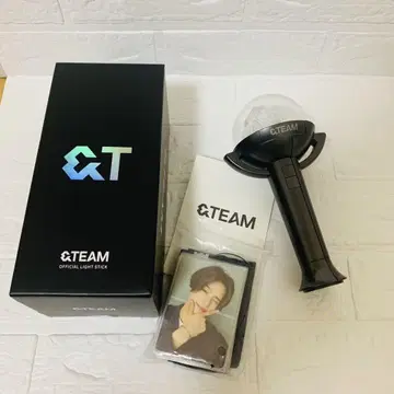 &TEAM 공식 응원봉 포토 카드 포함