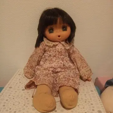 마드모아젤 제제 인형 꽃무늬 쇼와 레트로 앤티크