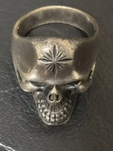 SILVER925 RARGE SKULL RING 25호