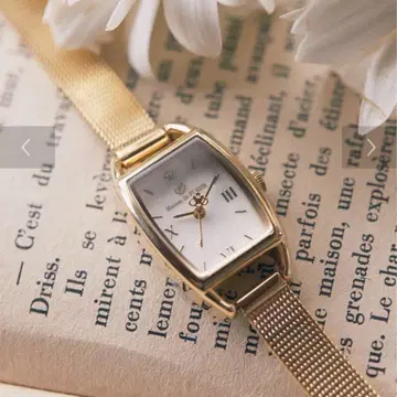 새상품 메종 드 플뢰르 로고 손목시계 워치