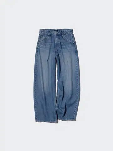 UNIQLO 배기 커브 청바지