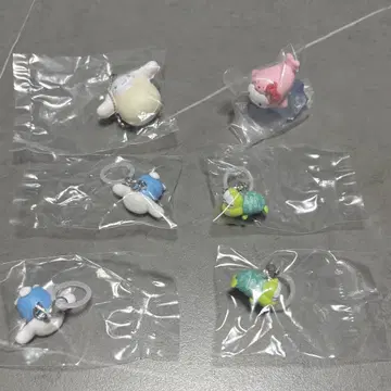 산리오 오테다마 메지루시 액세서리 츠루린 남극 피규어 후뉴후뉴 마스코트