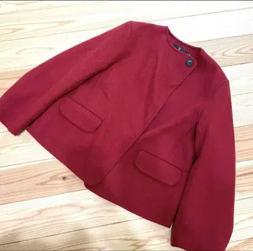 UNIQLO +J 자켓 빨간색