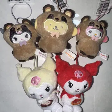 산리오 여러가지 마스코트 5세트
