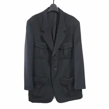 24aw Y's for men 울 개버딘 4 포켓 자켓