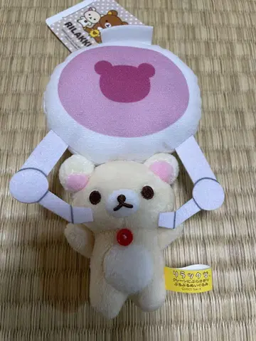 코리락쿠마 크레인 매달리기 부들부들 봉제인형 키링