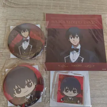 SAKAMOTO DAYS 나구모 캔뱃지 세트