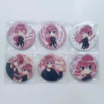 스토푸리 사토미 Memories 캔뱃지