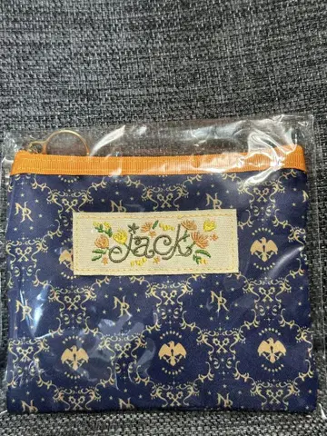 잭.하울 블루 네임 자수 파우치 [ 디즈니 트위스티드