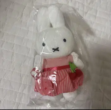 미피 봉제 인형 스트라이프 드레스