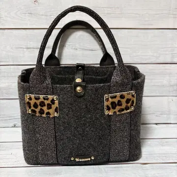 TREASURE TOPKAPI 핸드백 이탈리아 펠트 송치 소재
