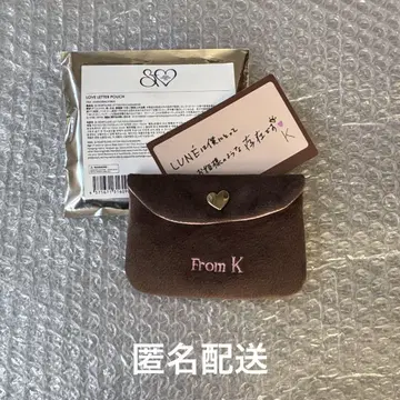 &TEAM K 케이 러브레터 파우치