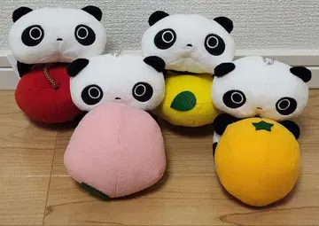 타레판다 후르츠 봉제 인형 컴프 세트