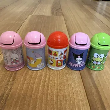 산리오 레트로 쓰레기통 캔 그 2 세미 컴프