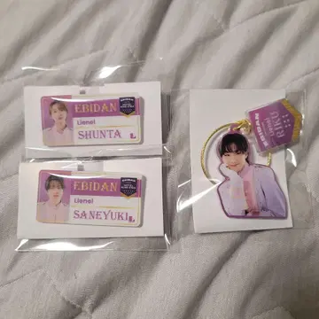 [익명 배송] EBiDAN Lienel 아크링 키링 명찰 세트 판매