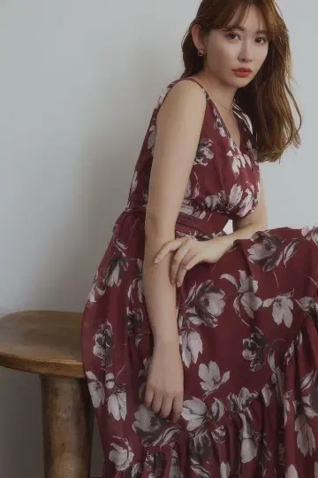미사용 새상품 Anemone Cache-Coeur Long Dress