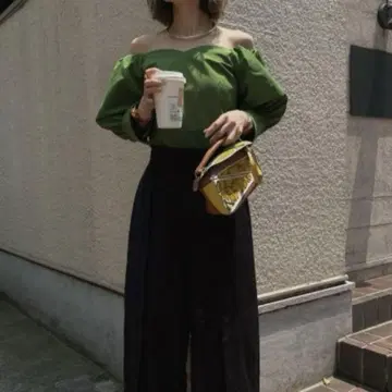 아메리빈티지 2WAY CLOUD SLEEVE TOP AMERI