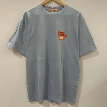 Mucho Aloha L 사이즈 블루 티셔츠 MAT003