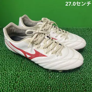 미즈노 축구 스파이크 모나르시다 NEO 2 SW (화이트 x 레드)